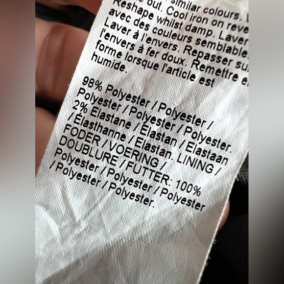 River Island Stunning Evening black gown with gold accents size 6 - Picture 12 of 16